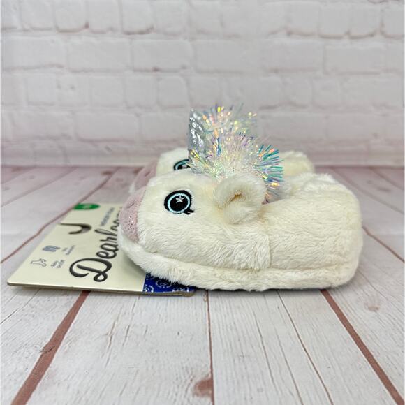 NWT Dearfoams Emery Critter Closed Back Slippers Toddlers Size 7/8 - Picture 3 of 7